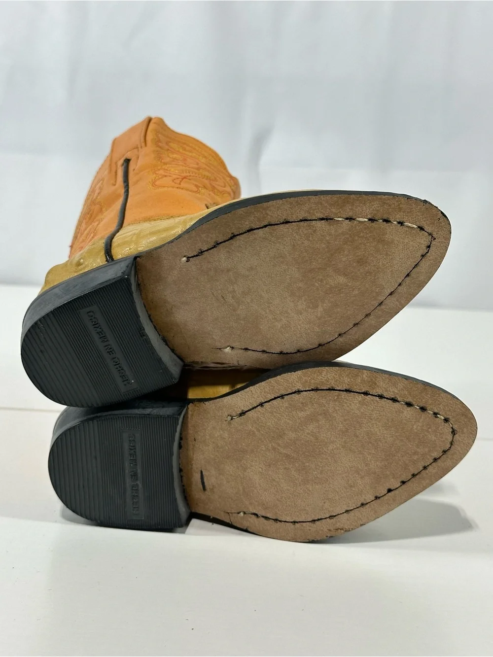 #223 Kids Pony Leather Cowboy Boots